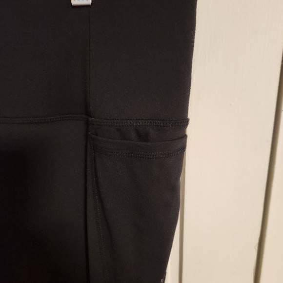 Livi Black, Pink, and Orange Colorblock Leggings 22/24 - Picture 2 of 4